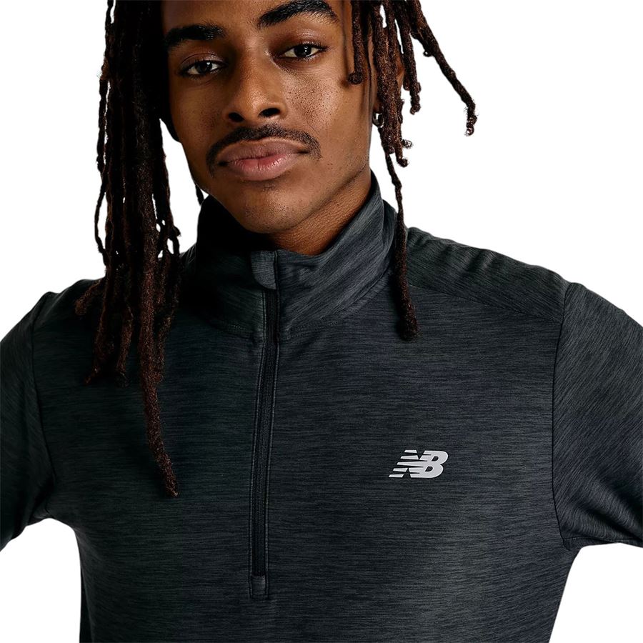 Space Dye 1/4 Zip New Balance | MT41915BKH